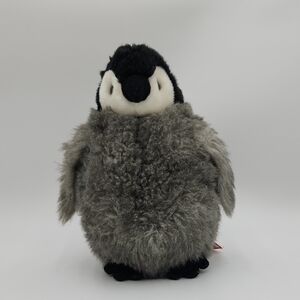 Douglas Brand Plush Penguin Toy‎ - Gray and Black